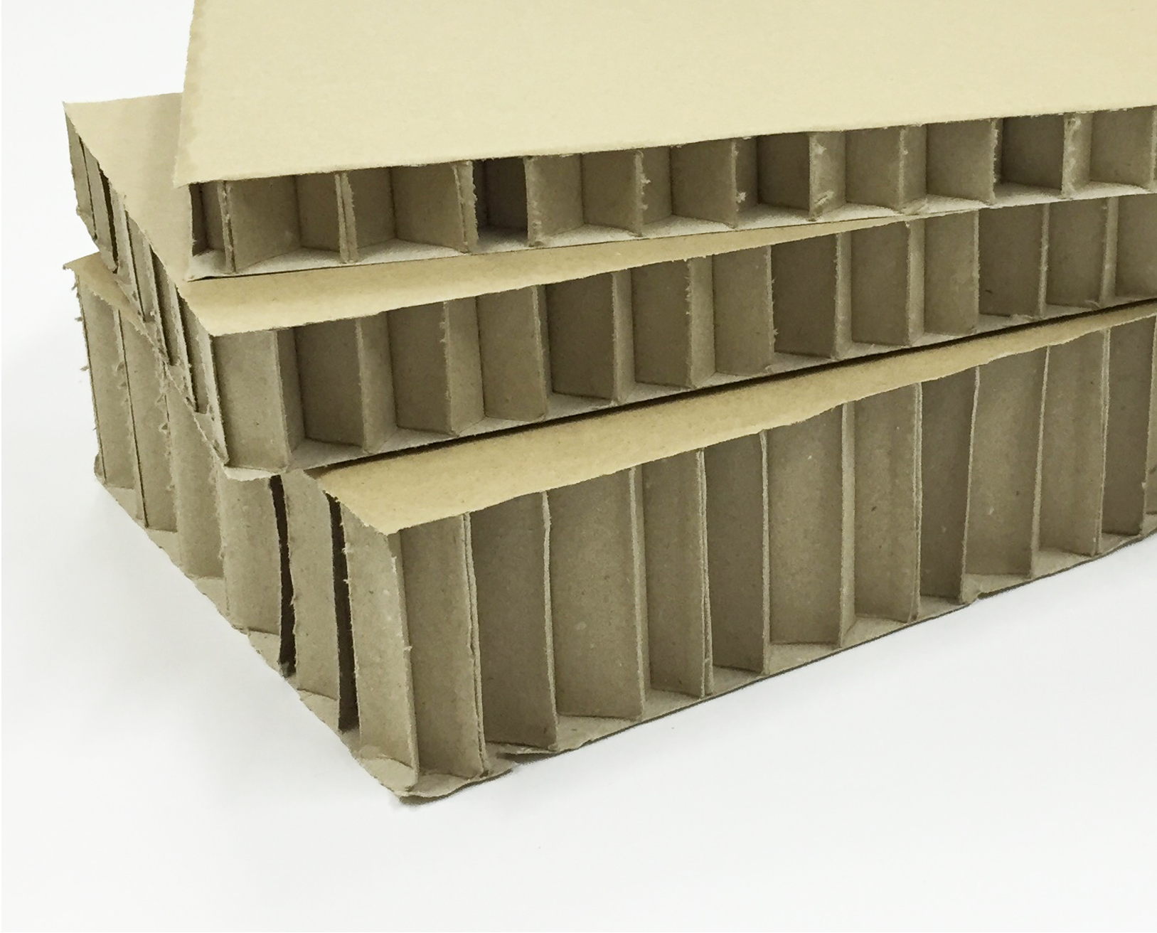 ハニカムボード　クラフト　茶色